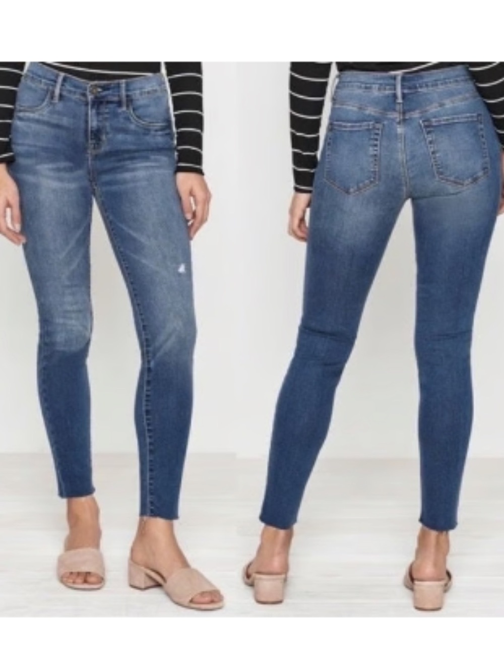 PACSUN High Rise Ankle Cut Jegging